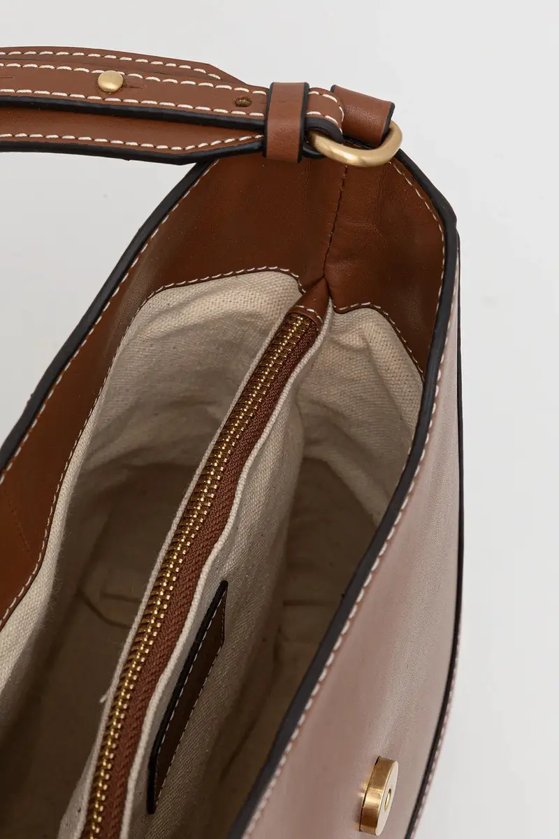 Pedro del Hierro Borsa a mano Marrone 3620048 miniatura 5