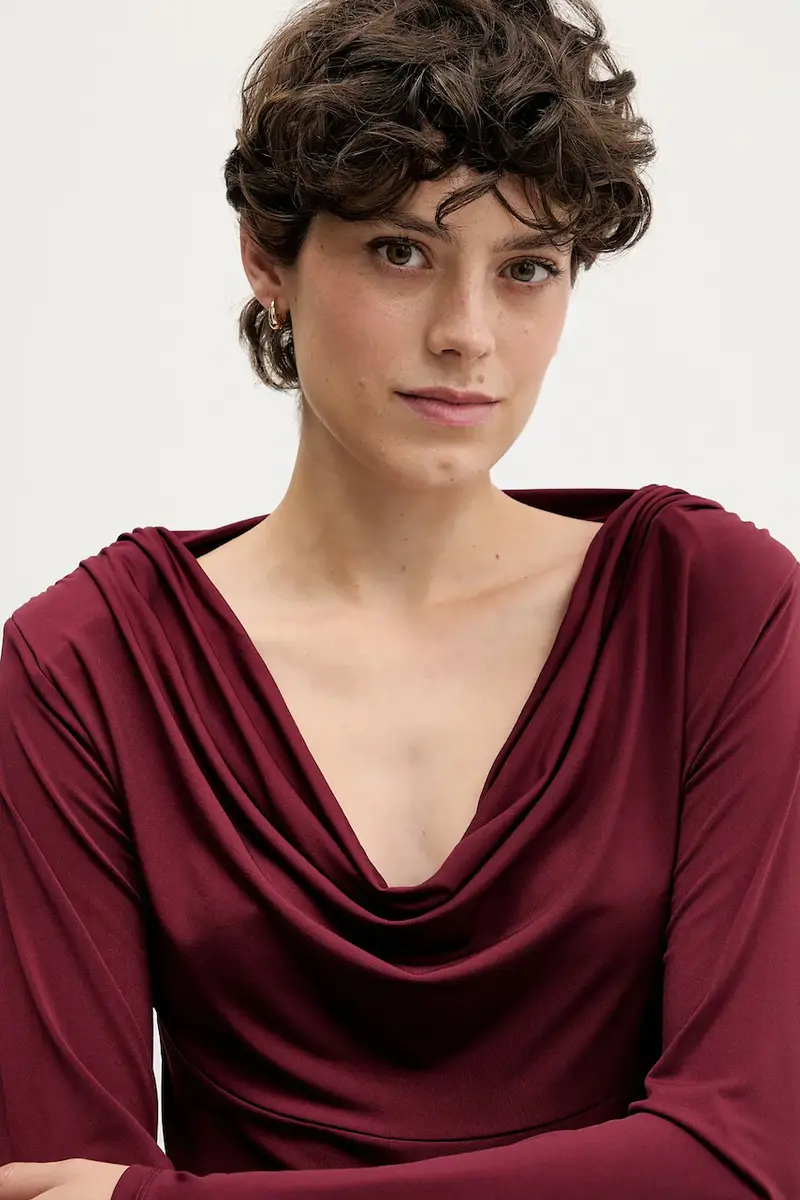 camicetta donna colore granata 8622505 miniatura 4