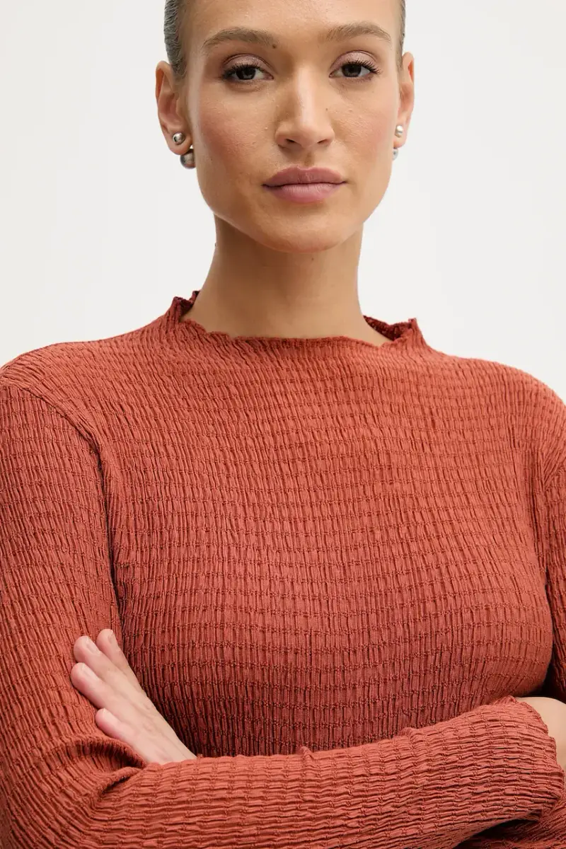 camicetta donna colore marrone 8622511 miniatura 4