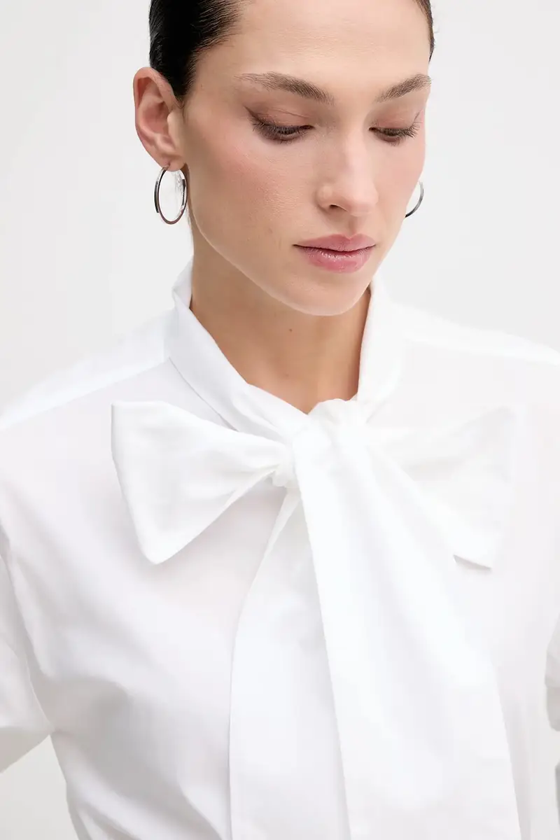 camicia donna colore bianco 6632008 miniatura 5