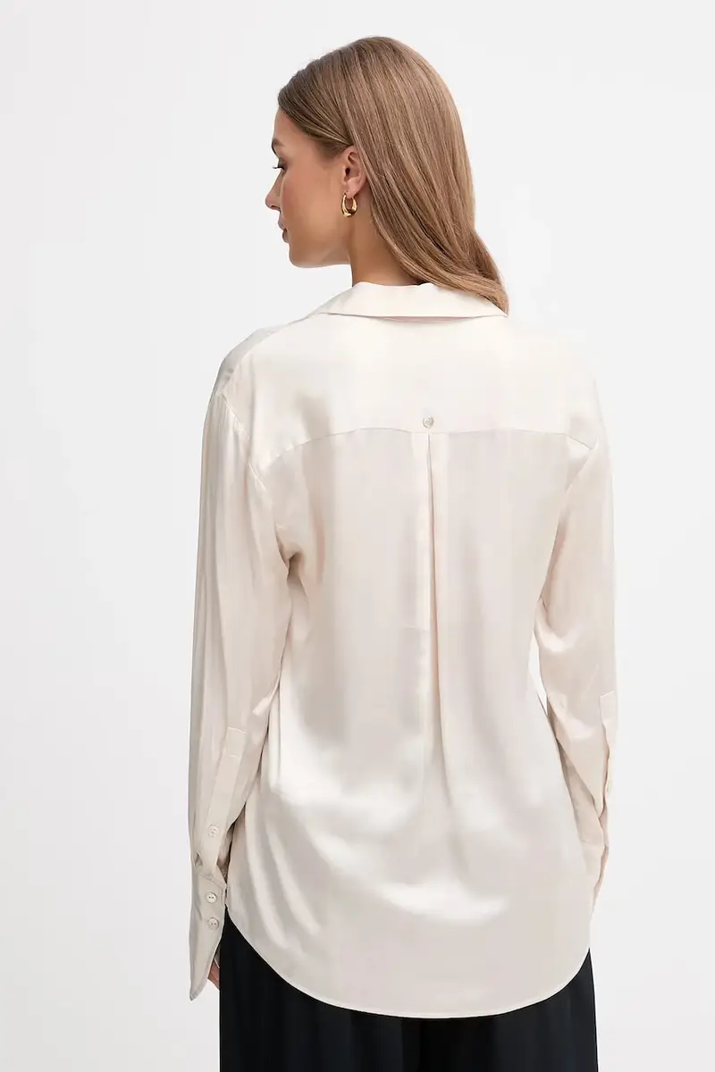 camicia donna colore grigio 6632950 Beige miniatura 3