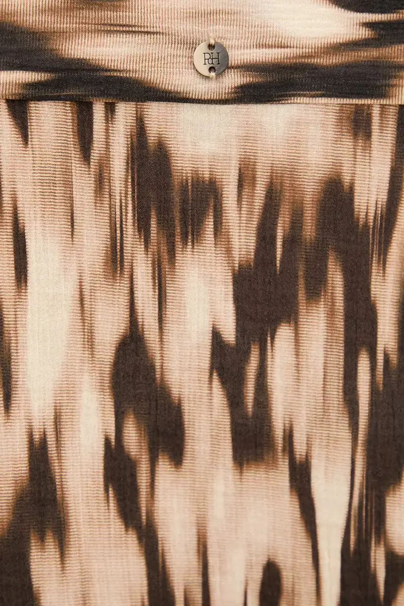 camicia in cotone donna colore beige 6639072 miniatura 5