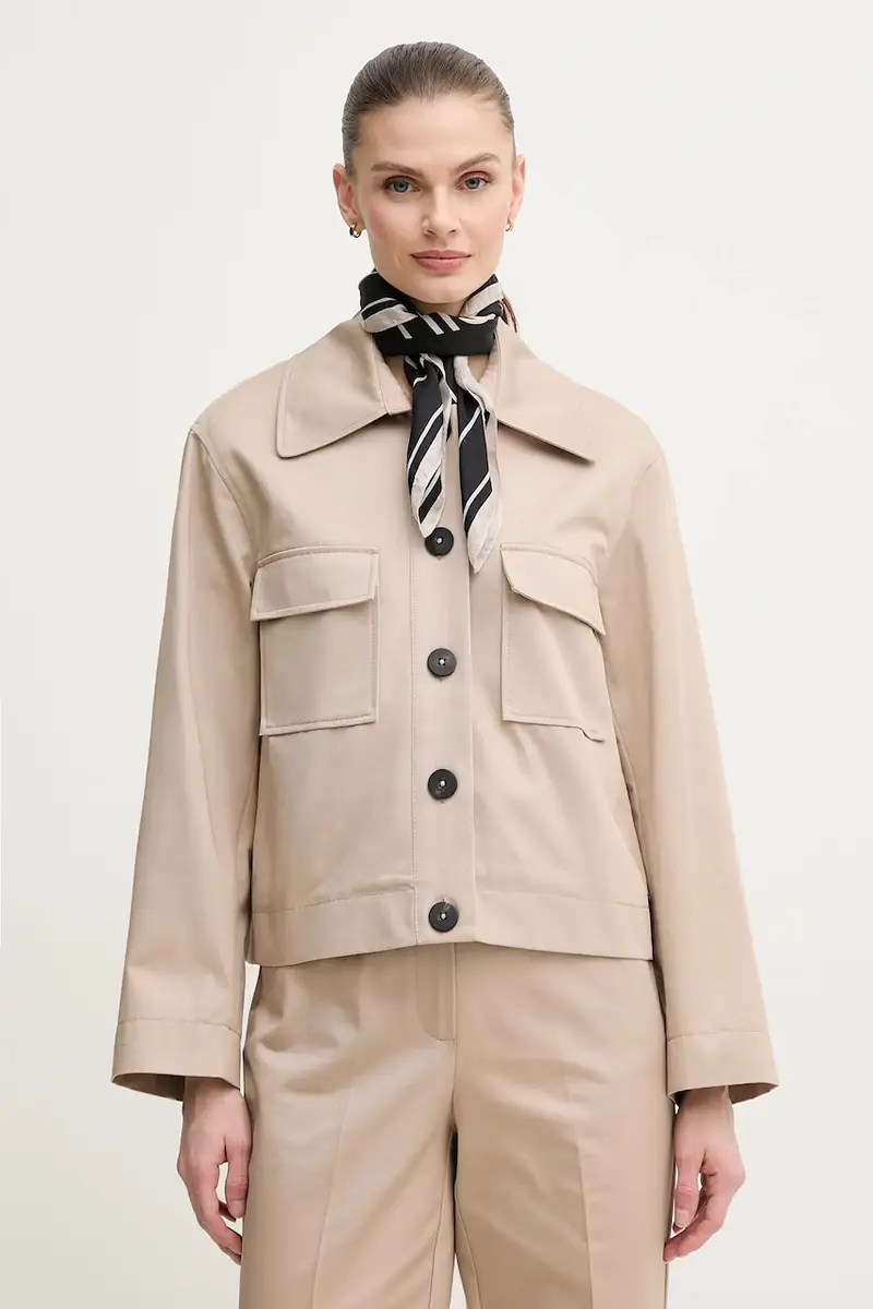 giacca in cotone colore beige 6759164