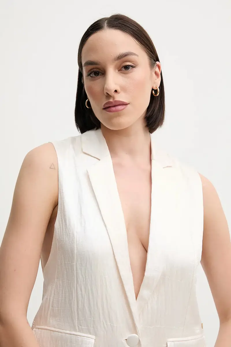 gilet colore beige 7319822 miniatura 4