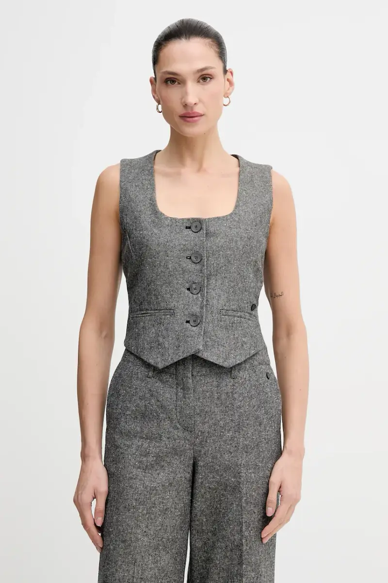 gilet colore grigio 7312264
