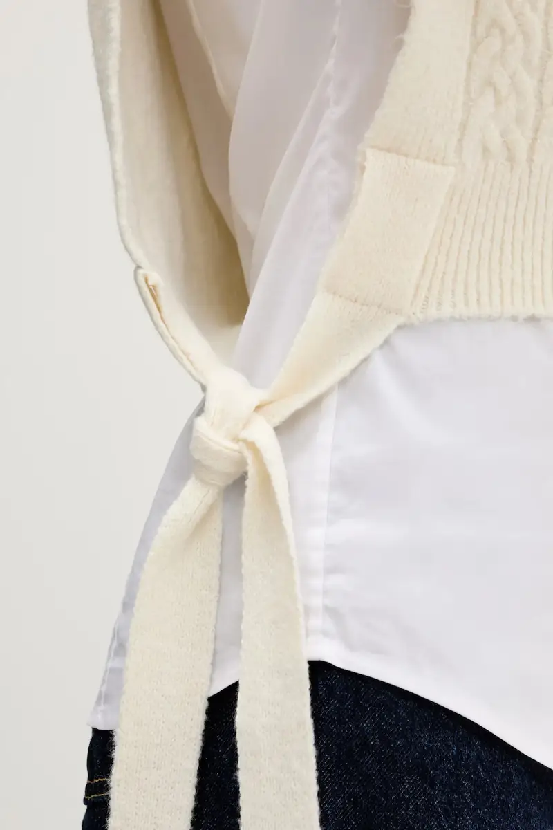 Pedro del Hierro Gilet Donna Beige 3840495 miniatura 5