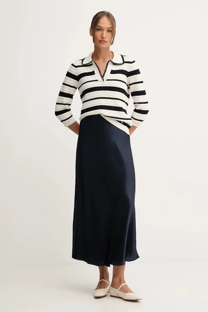 gonna colore blu navy 7592138 miniatura 2