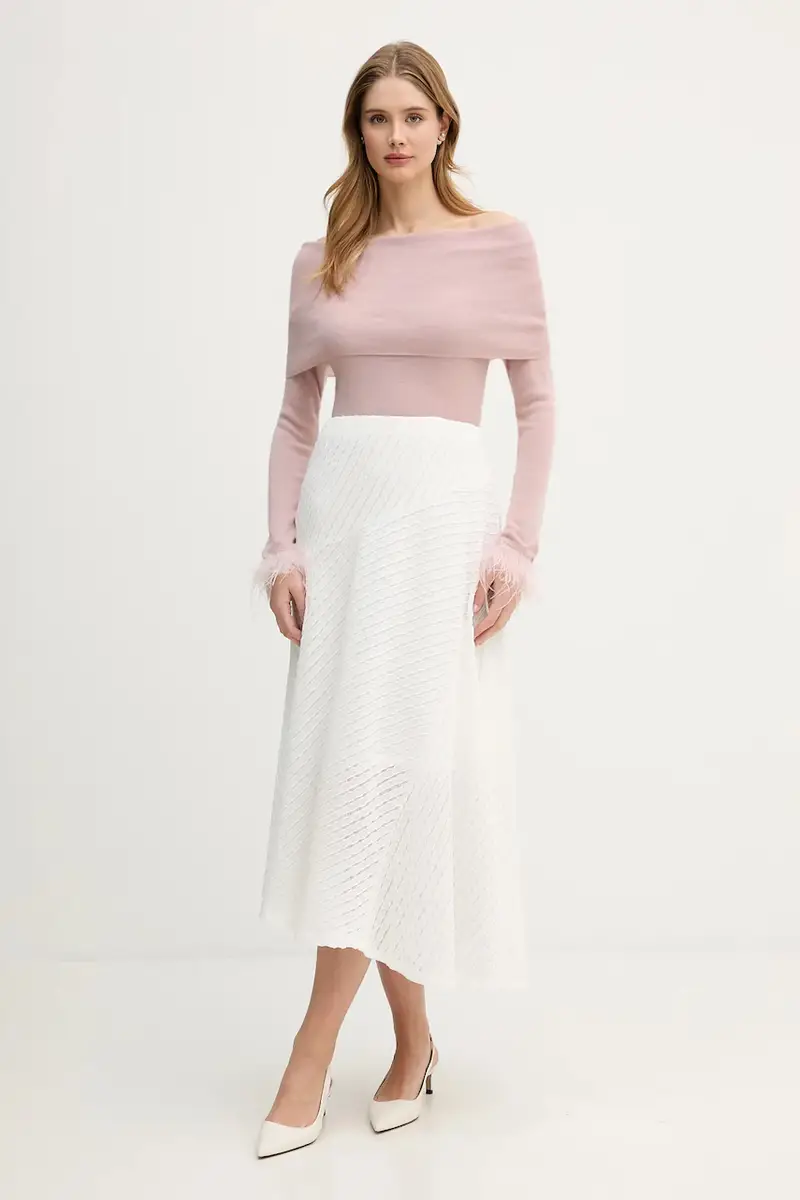 maglione in misto lana Rosa miniatura 2