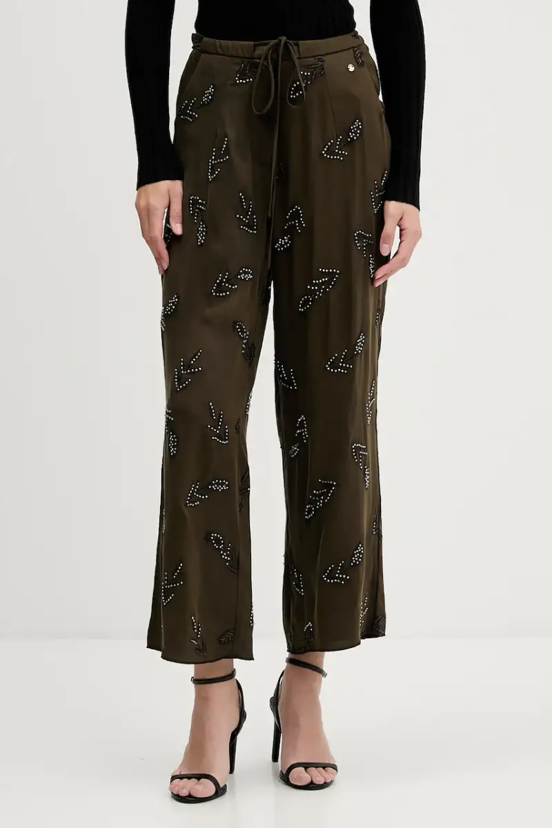 pantaloni donna 7602518 Verde