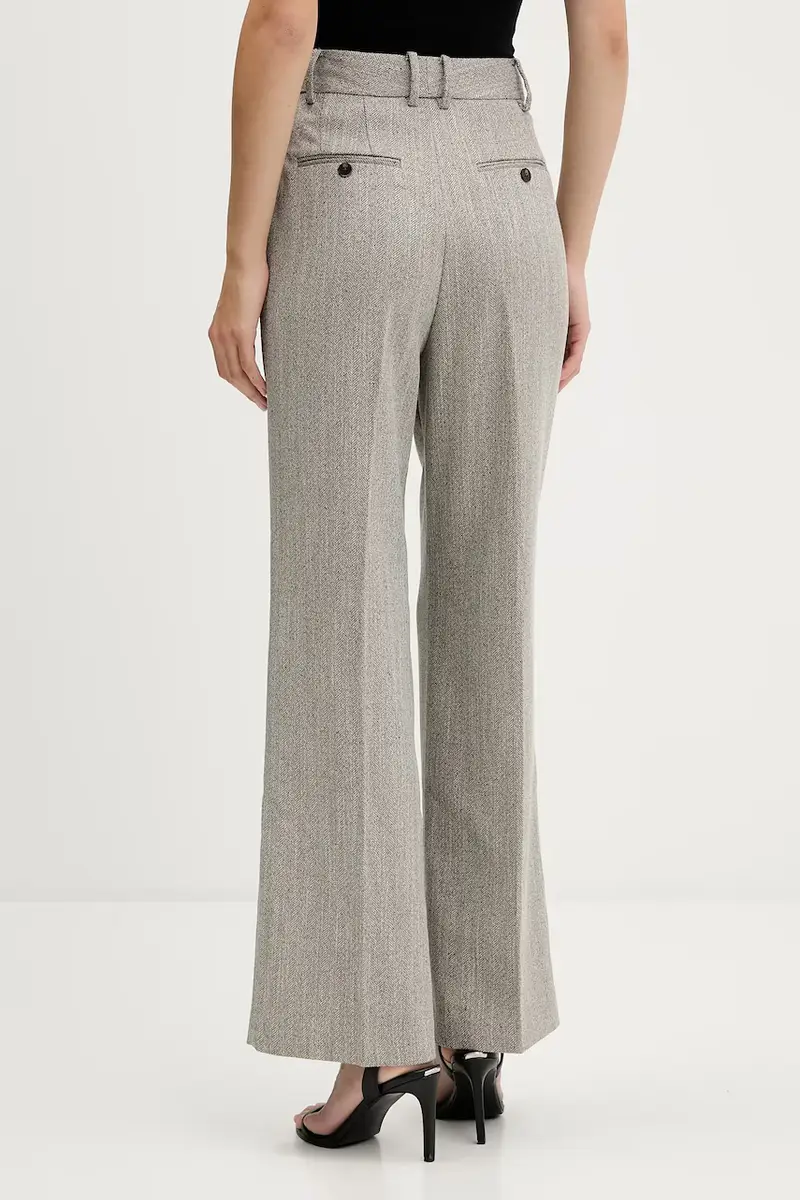 pantaloni donna colore beige 7602530 miniatura 3