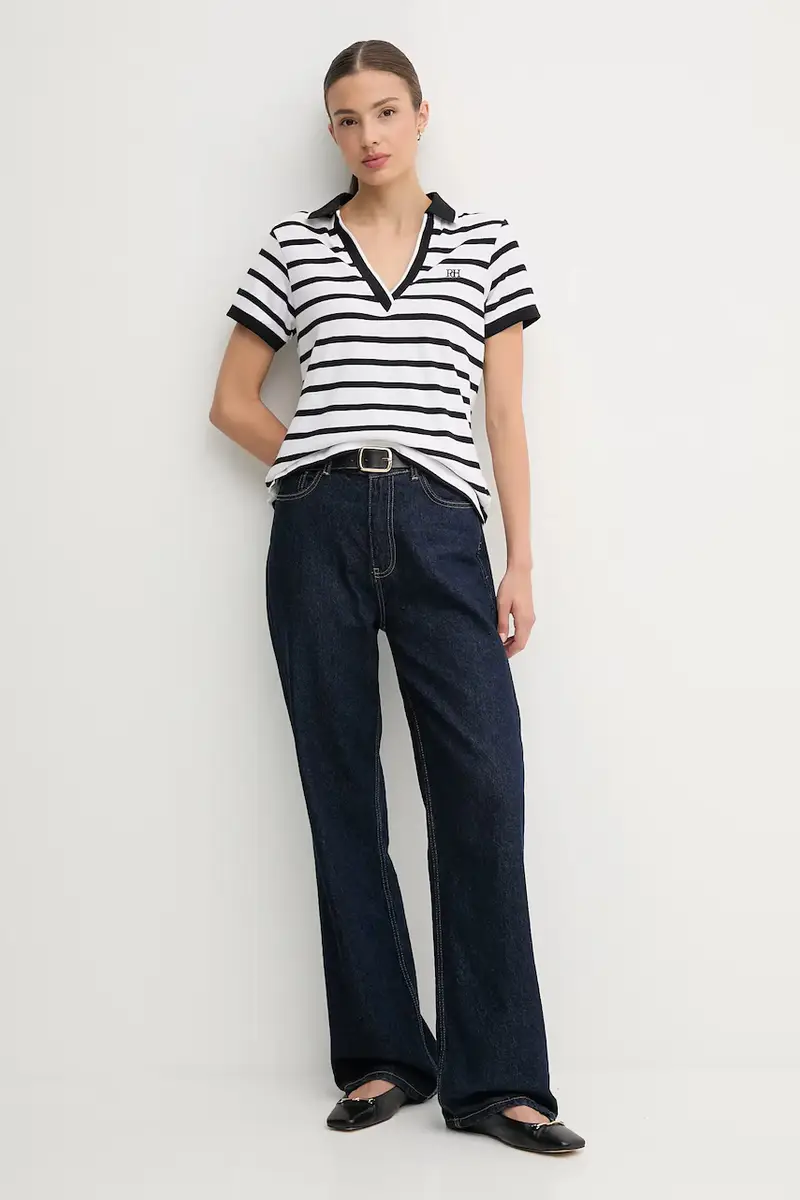 Pedro del Hierro Polo Donna Bianco 3577734 miniatura 2