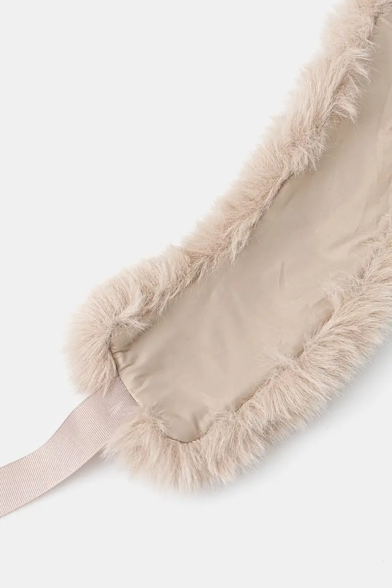 sciarpa Beige miniatura 3