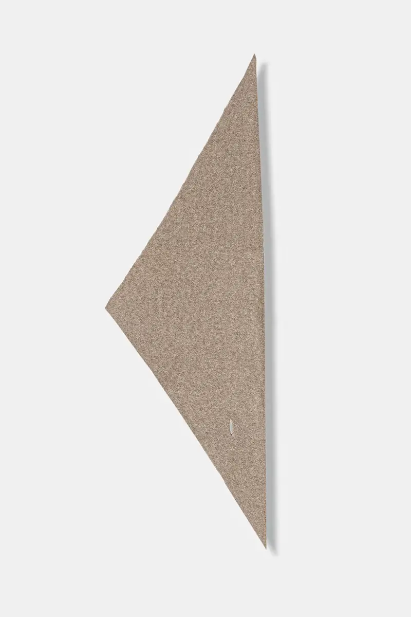 sciarpa con aggiunta di lana donna colore beige 4962464 miniatura 2