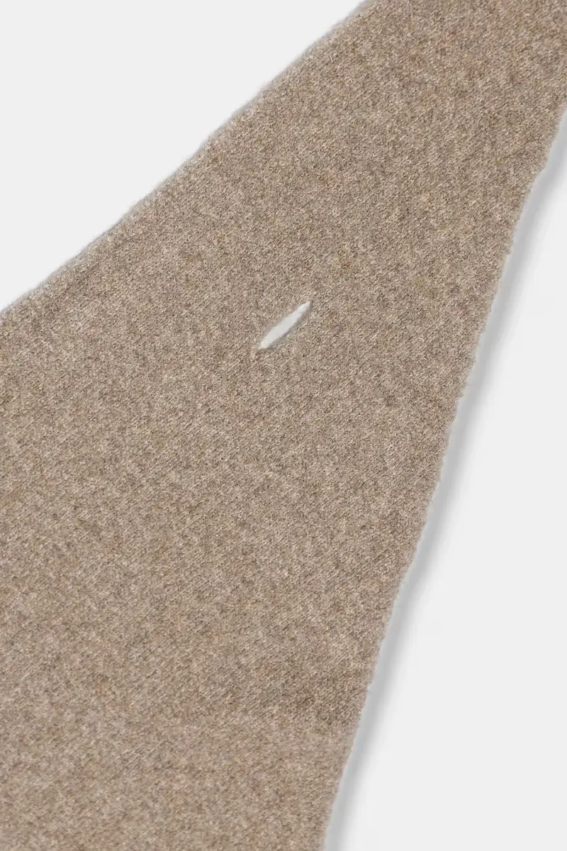 sciarpa con aggiunta di lana donna colore beige 4962464 miniatura 3