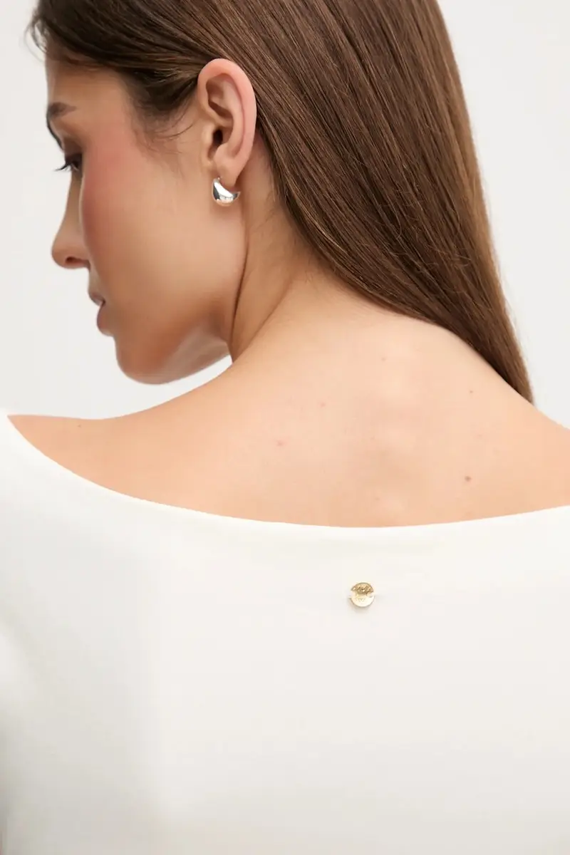 Pedro del Hierro Top Donna Bianco 3577715 miniatura 4