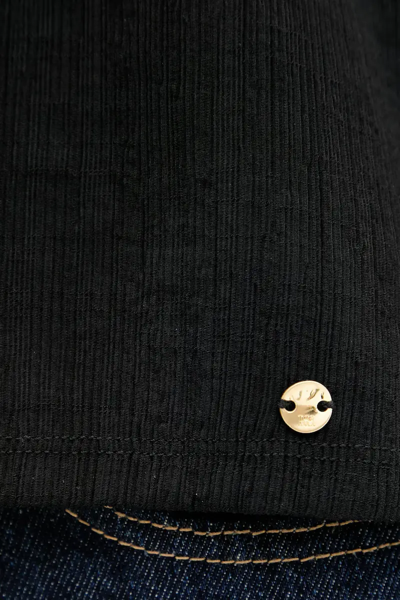 Pedro del Hierro Top Donna Nero 3646027 miniatura 5