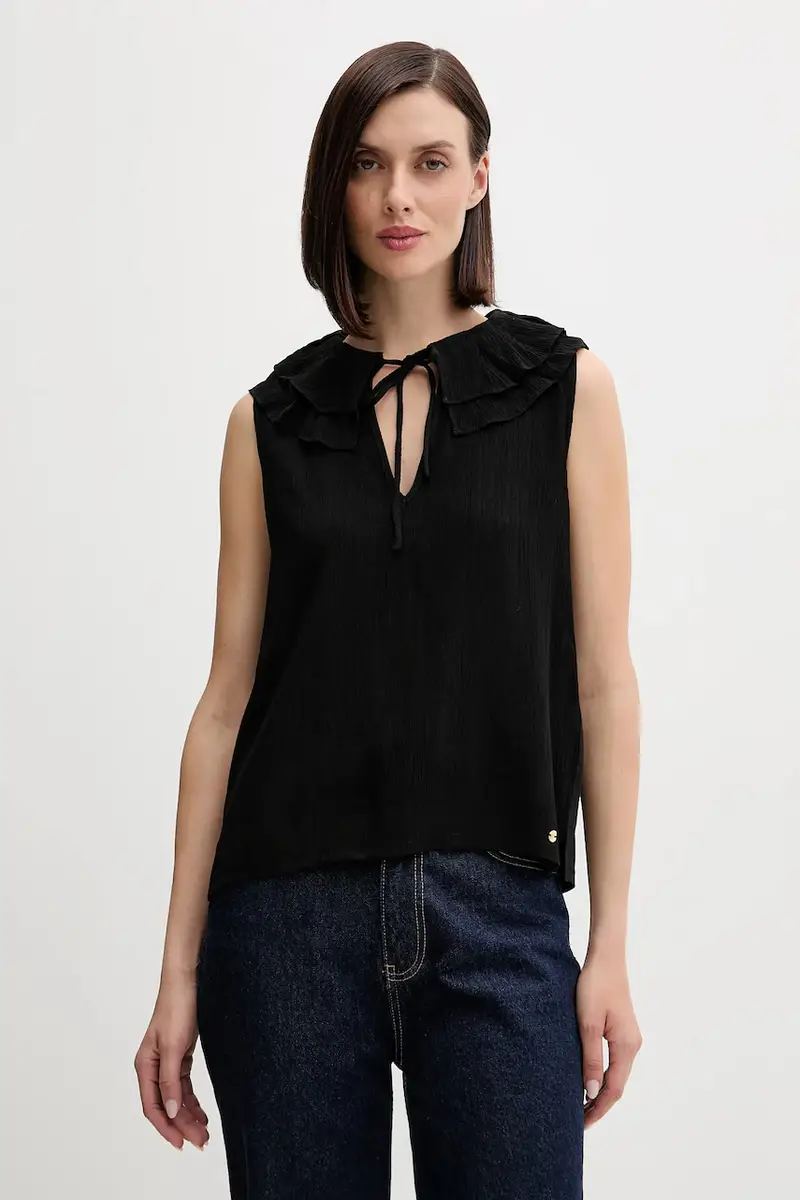 Pedro del Hierro Top Donna Nero 3646027