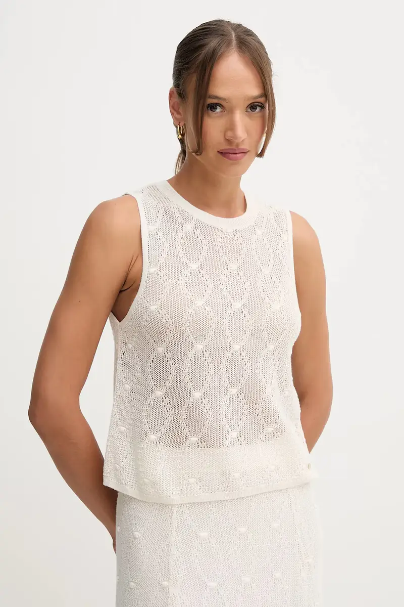 Pedro del Hierro Top Donna Beige 3573770