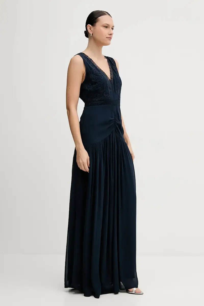 vestito colore blu navy 3812202 miniatura 2