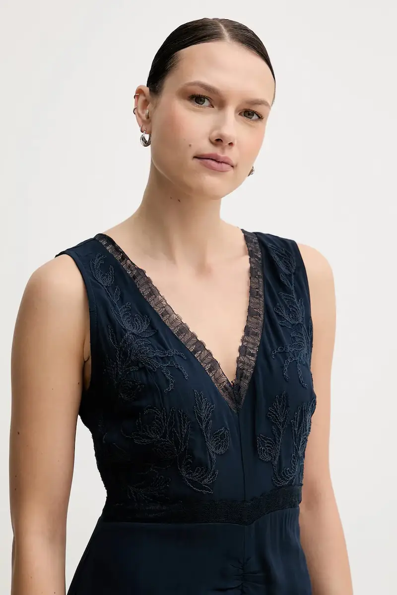 vestito colore blu navy 3812202 miniatura 4