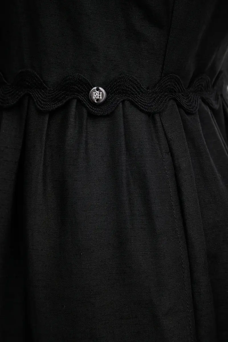 vestito con aggiunta di lino colore nero 3819824 miniatura 5