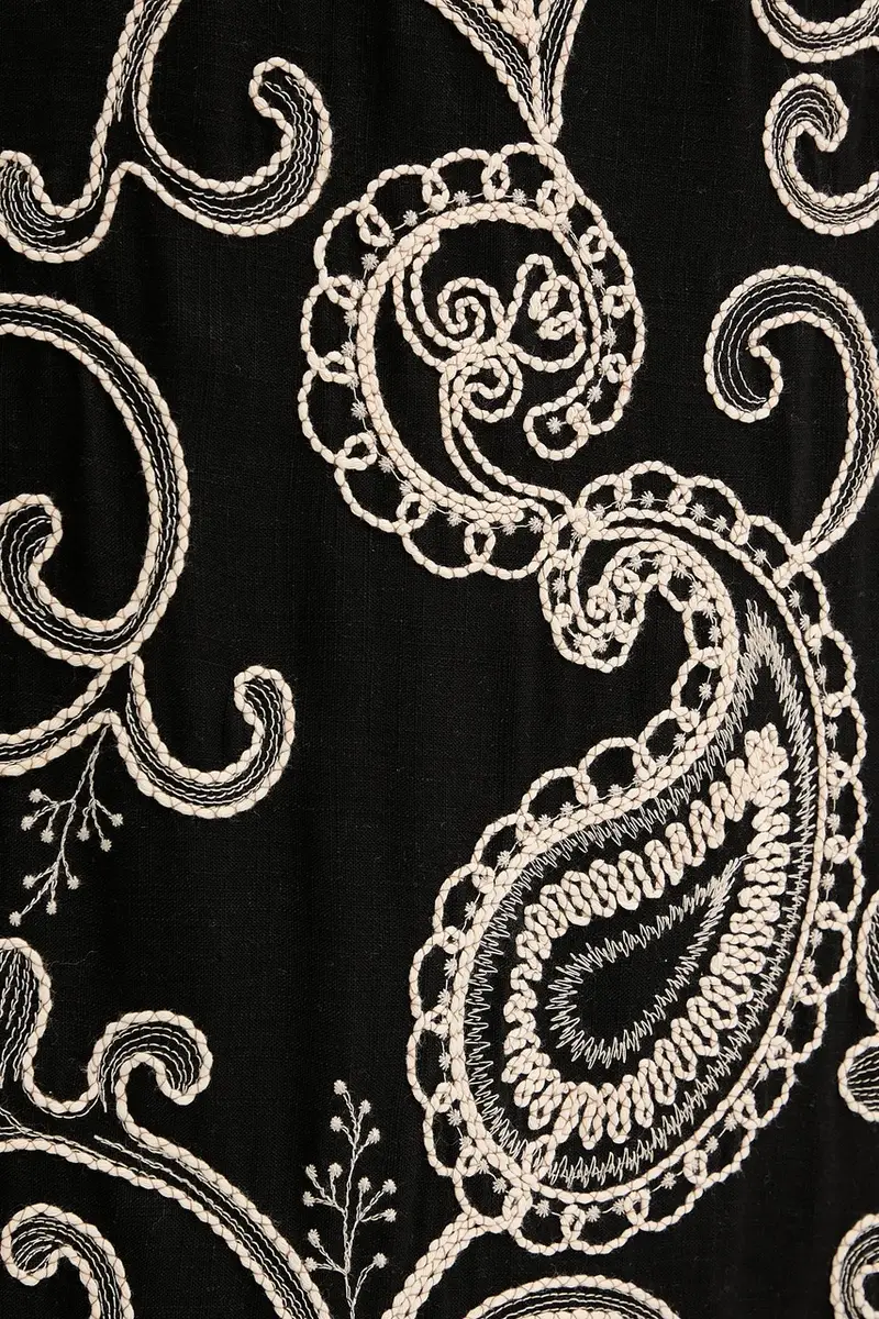 vestito con aggiunta di lino colore nero 3819830 miniatura 4