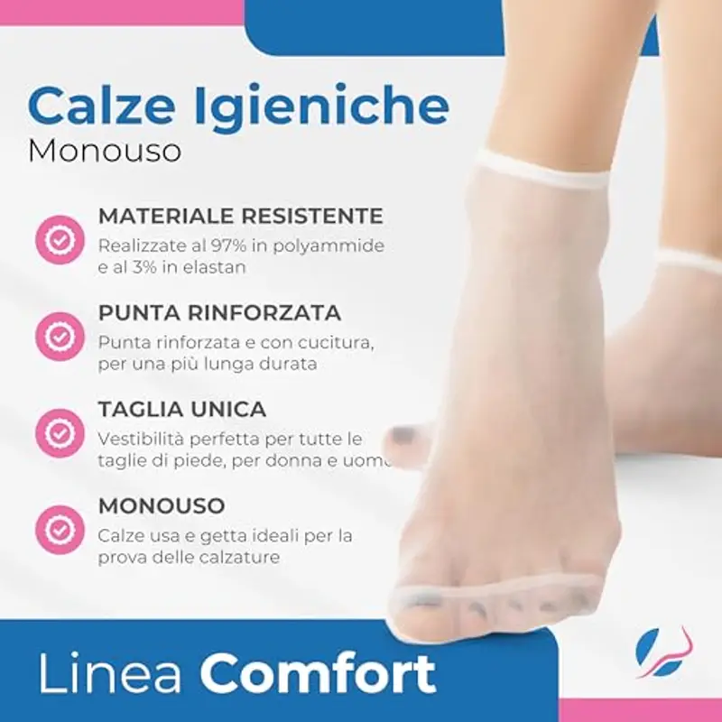 Pedsox Calze Bianco 1603546 miniatura 2