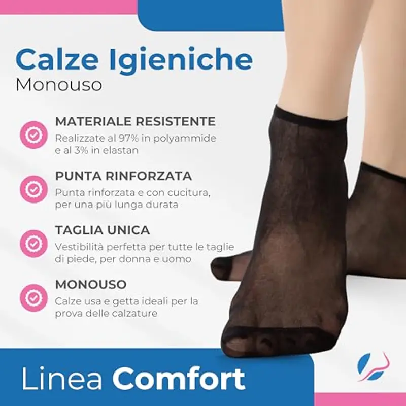 Pedsox Calze Nero 1603545 miniatura 2