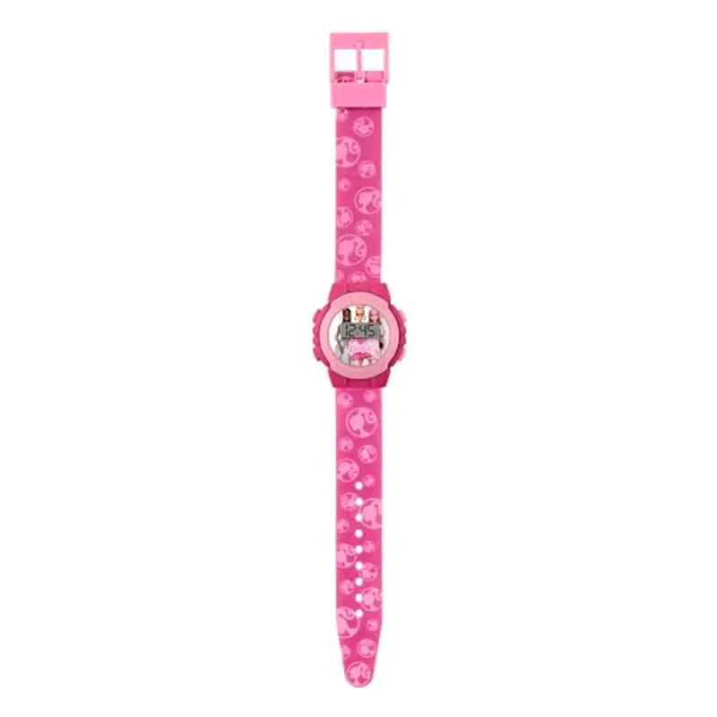 Peers Hardy Orologio digitale Barbie BAB4110 AMZ rosa, rosa, Rotondo miniatura 2