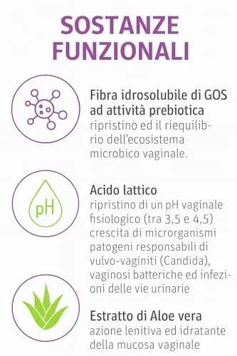 Pegaso Candinorm PRO 20 Ovuli Vaginali - Azione Riequilibrante, Normalizzante e Lenitiva miniatura 3