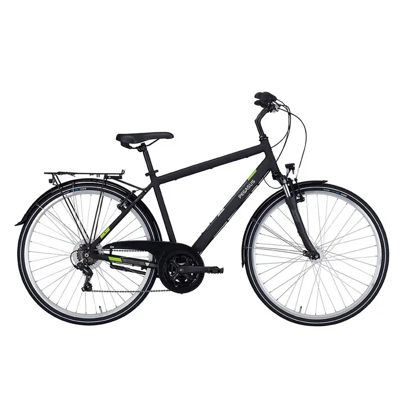 City Bike Avanti 18 28" Nero Opaco Uomo 50