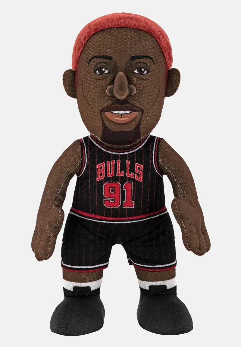 Peluche Chicago Bulls Dennis Rodman 10" Plush Figure