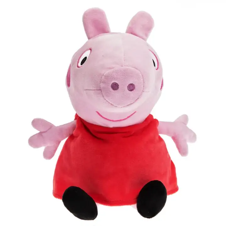 Bouillotte Peluche - Peppa Pig Rouge (Edizione Peppa Pig™)