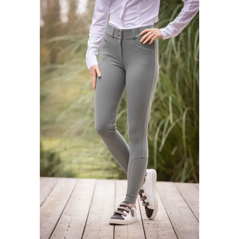 Pantaloni da equitazione full grip da donna Pénélope Majestic