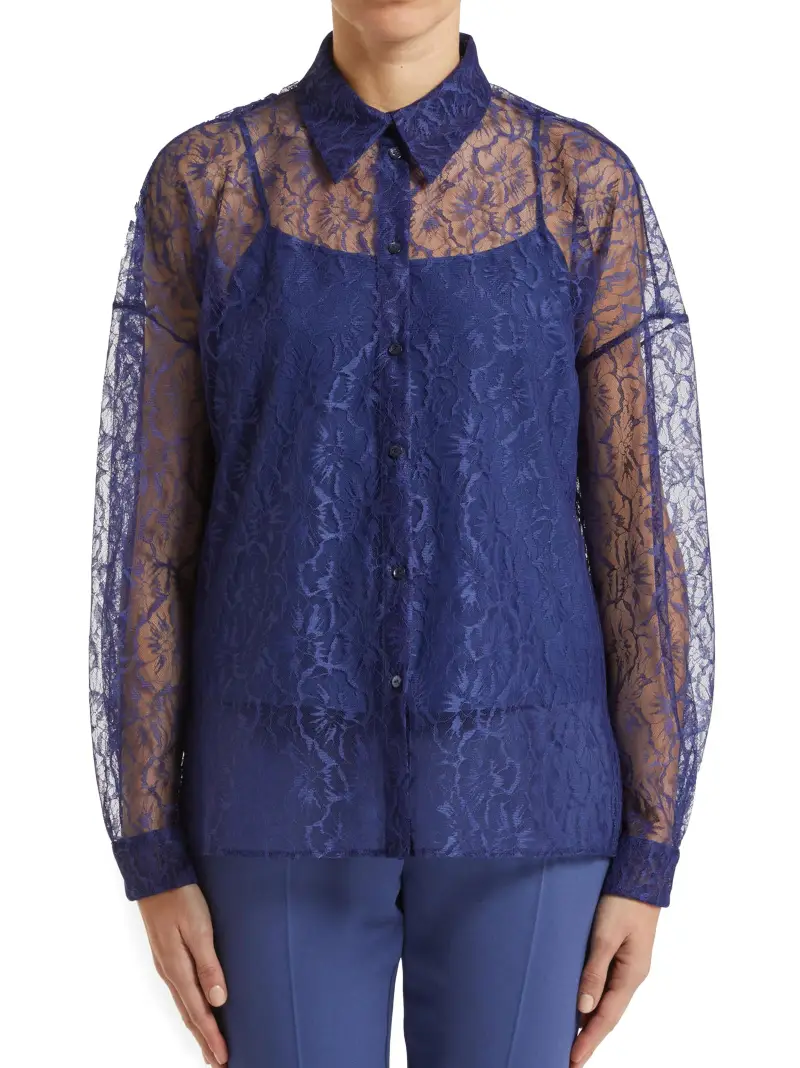 Camicia Luisa blu Blu notte