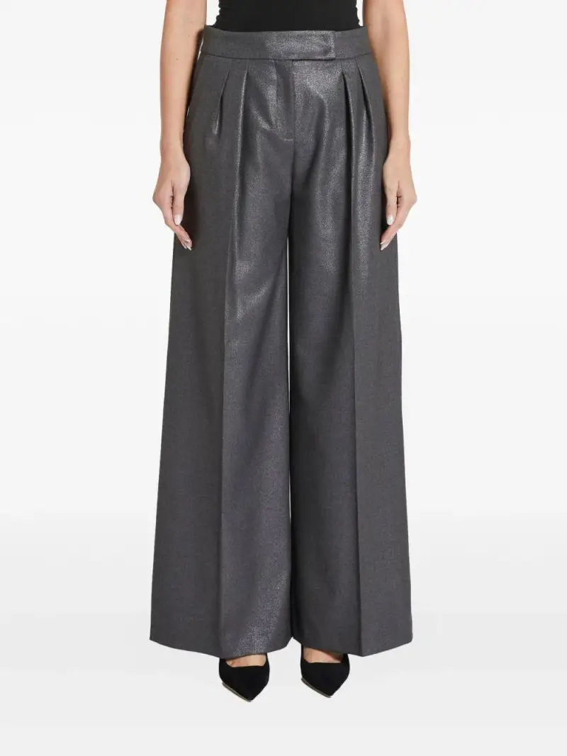 Pantalone Bikini grigio laminato miniatura 2