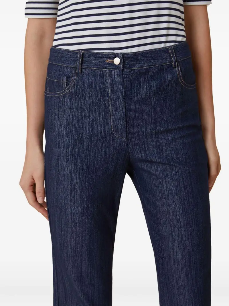 Pantalone dritto Eliseo blu miniatura 2