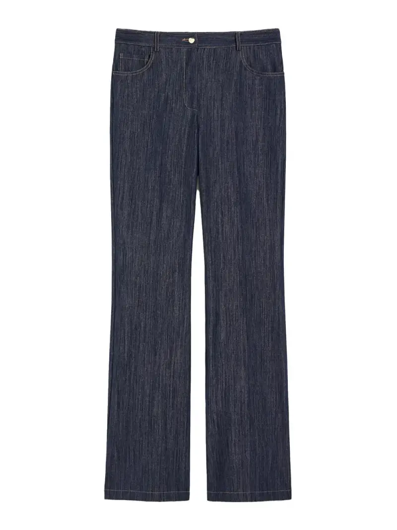 Pantalone dritto Eliseo blu