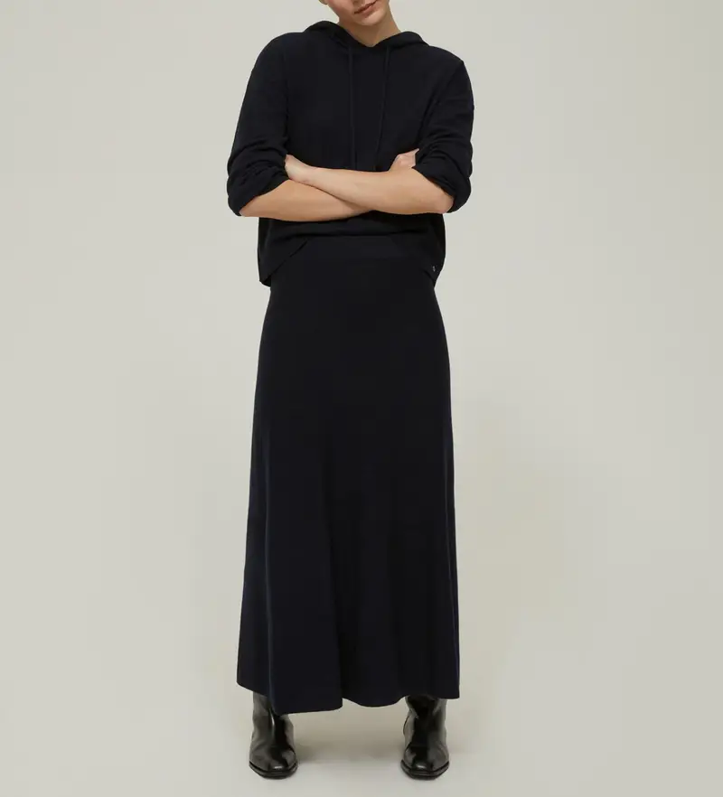 per donna 2521306023270 Gonna Veto blu navy (S), Casual, Nylon