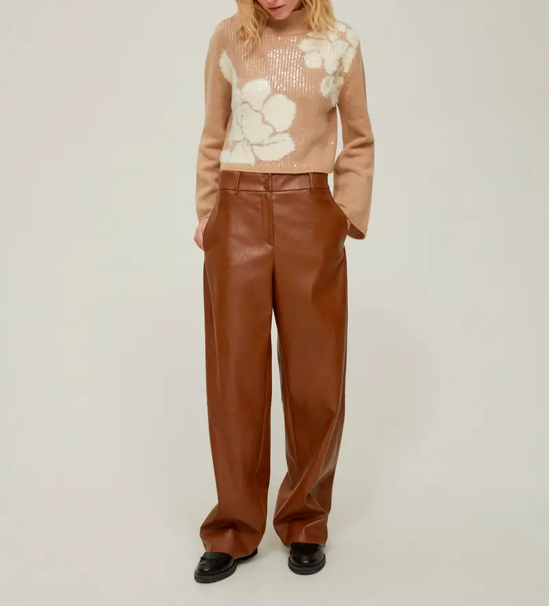 per donna 2521366192270 Maglione beige Timo (S), Casual, Lana