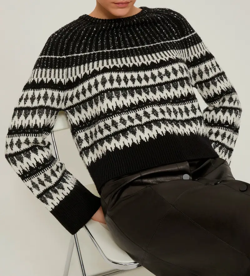 per donna. 2521366503270 Maglione Xanadu nero (S), Casual, Lana