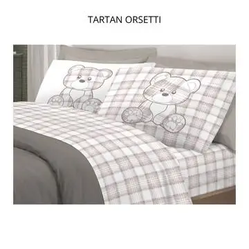 COMPLETO LETTO MATRIMONIALE DI COTONE LEGGERO PENSIERI DELICATI (2 PIAZZE)