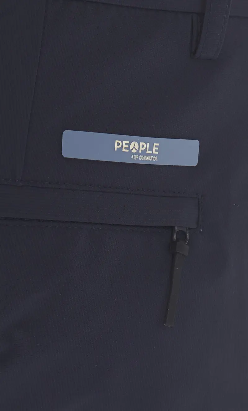 Pantalone tecnico people of shibuya - abe, colore blu miniatura 2