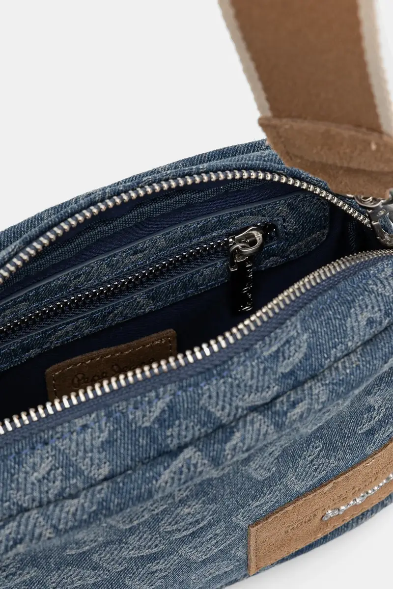 borsetta BRIANAE DENIM colore blu PL031629 miniatura 5