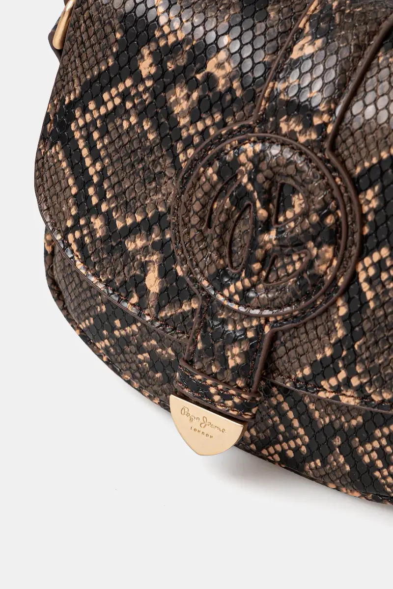 borsetta CRISSY SNAKE colore marrone PL031644 miniatura 4