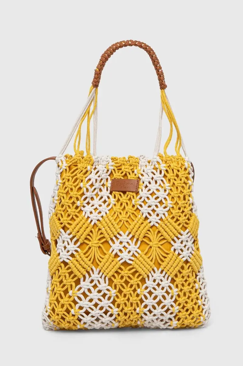 borsetta YASMIN SOLEIL colore giallo PL031546 miniatura 2