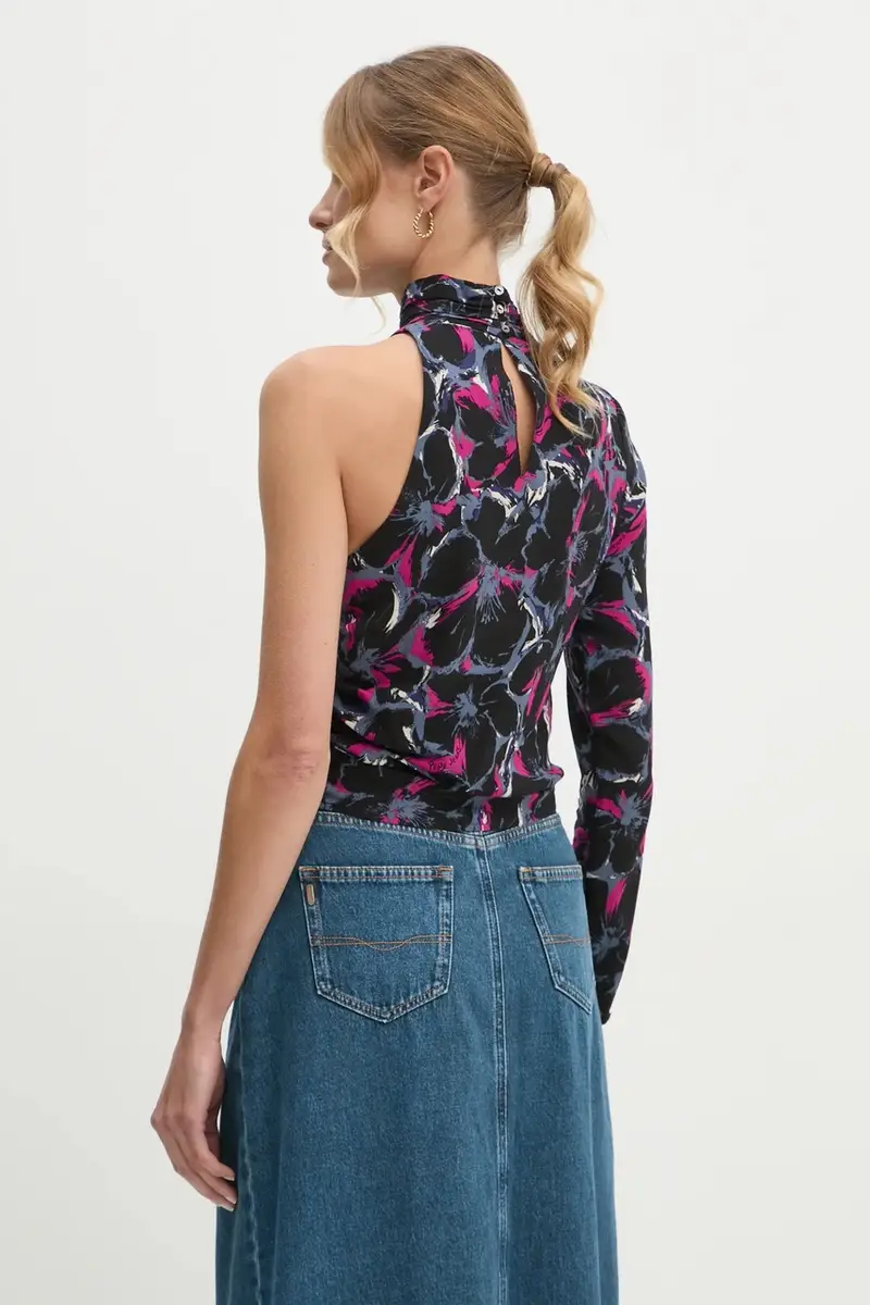 camicetta ARIA donna colore nero PL304974 miniatura 3