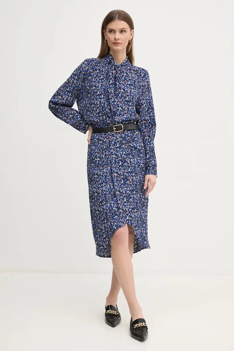 camicetta ARISA donna colore blu PL304973 miniatura 2