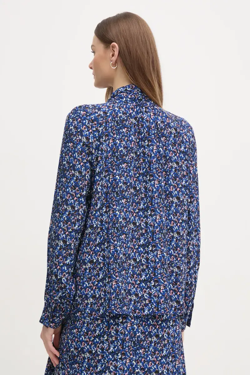 camicetta ARISA donna colore blu PL304973 miniatura 3