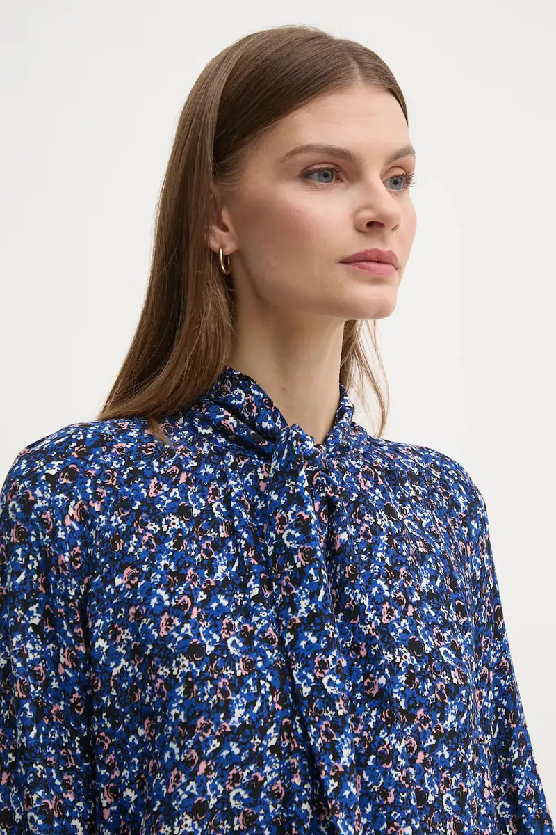 camicetta ARISA donna colore blu PL304973 miniatura 5